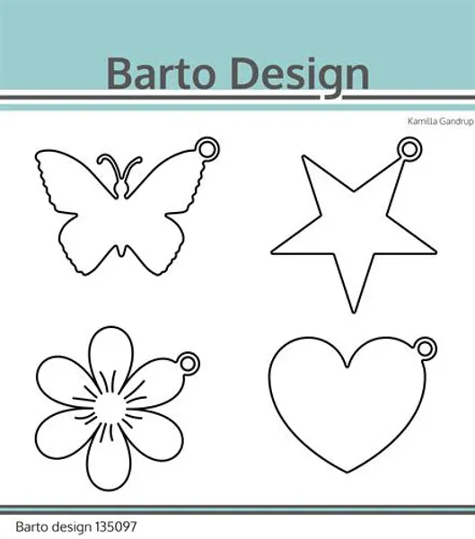Barto Design - Dies - 135097 - Sweet Hangers