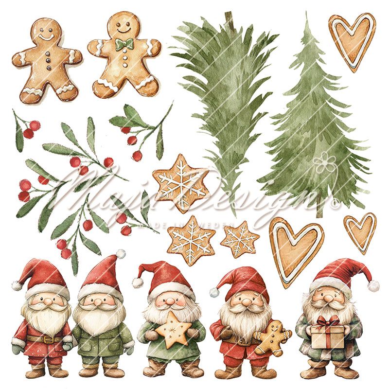 Maja Design - 1468 - Christmas Wish - 6x6 Paper Pack
