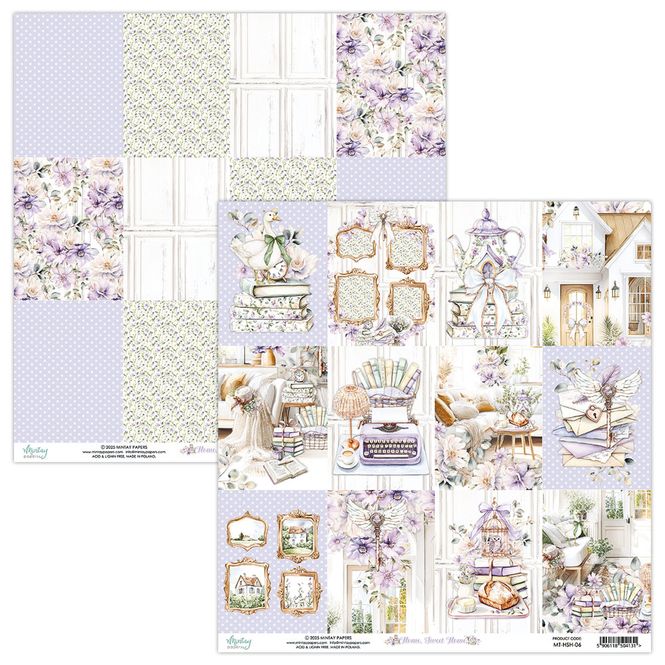 Hovedbilde Mintay - HSH - 12x12 - Home, Sweet Home - 06 - Picture sheet