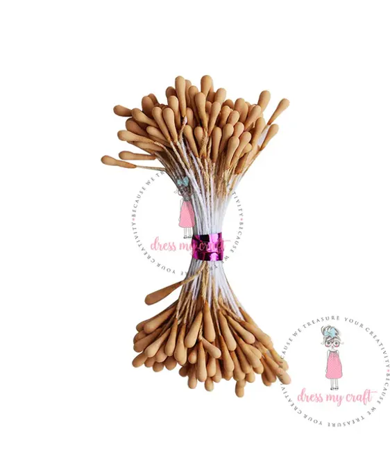 Hovedbilde Dress My Craft - Flower Thread Pollen -  Light Mustard