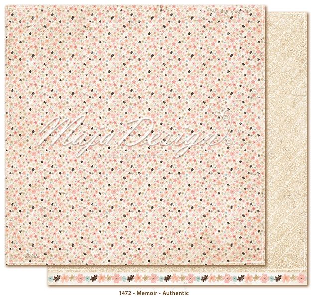Maja Design - 1490 - Memoir - 12x12 Paper Pack - inkl monochromes