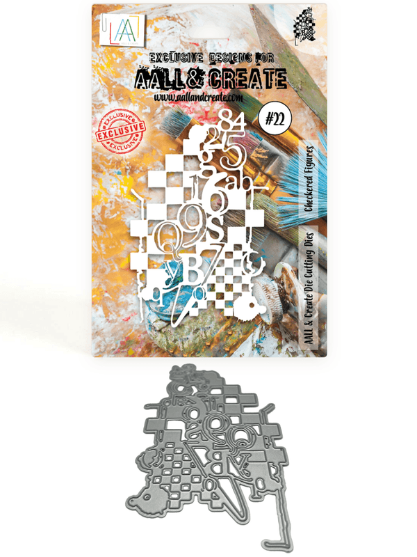 AALL & Create - Dies - #22 - Checkered Figures