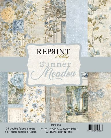Hovedbilde Reprint - 6x6 - RPP118 - Summer Meadow - Paper Pack