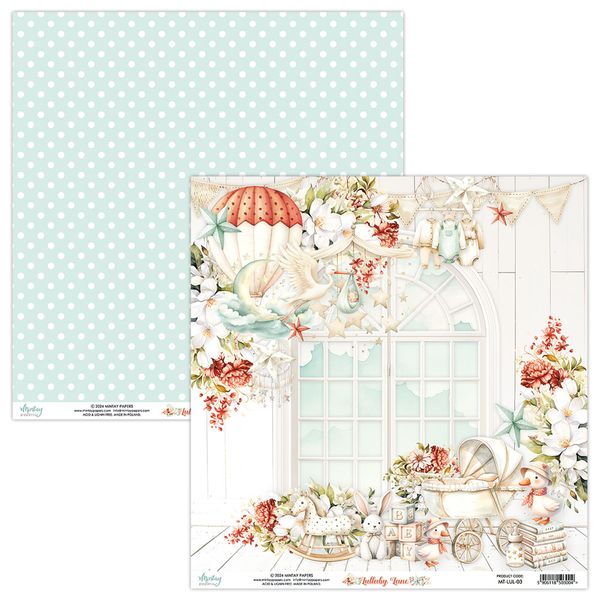 Mintay - LUL - 12x12 Paper Set - Lullaby Lane