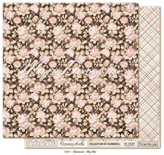 Maja Design - 1490 - Memoir - 12x12 Paper Pack - inkl monochromes