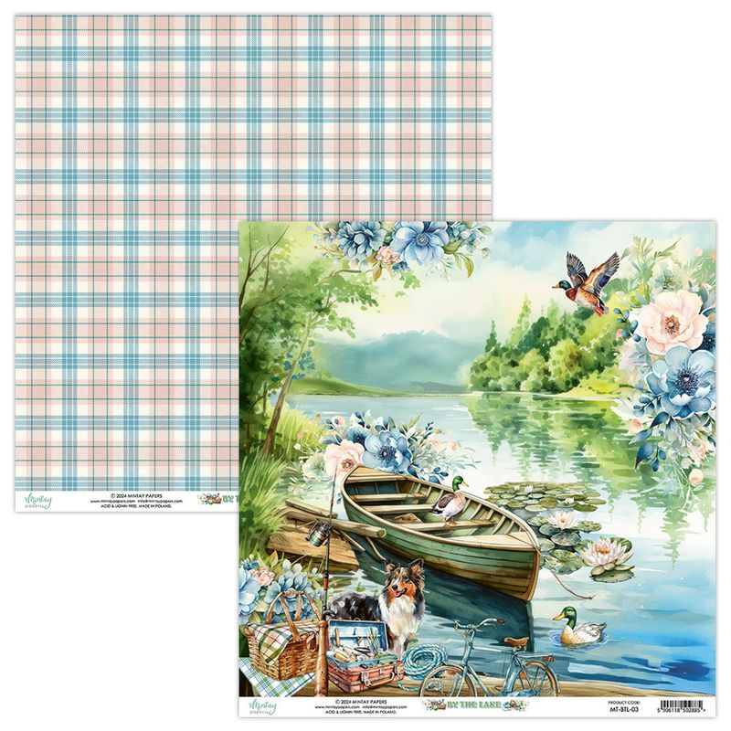 Mintay - BTL - 12x12 Paper Set - By The Lake
