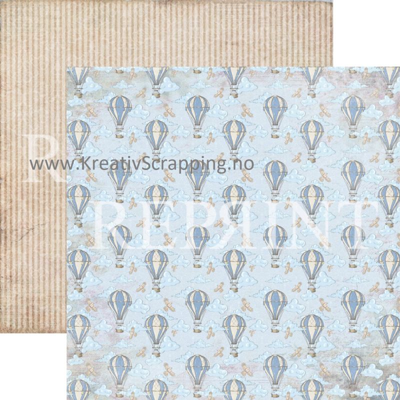 Reprint - 12x12 - RP0373 - Little Boys - In the air