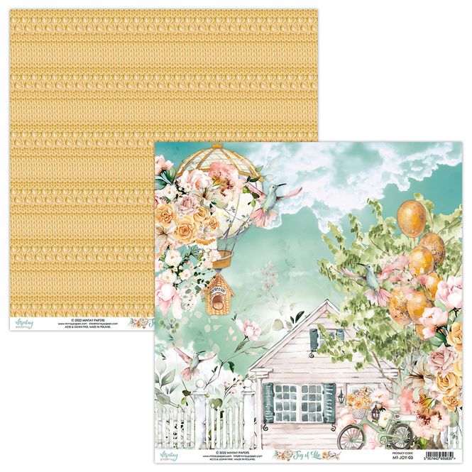 Hovedbilde Mintay - JOY - 12x12 - Joy of Life - 03